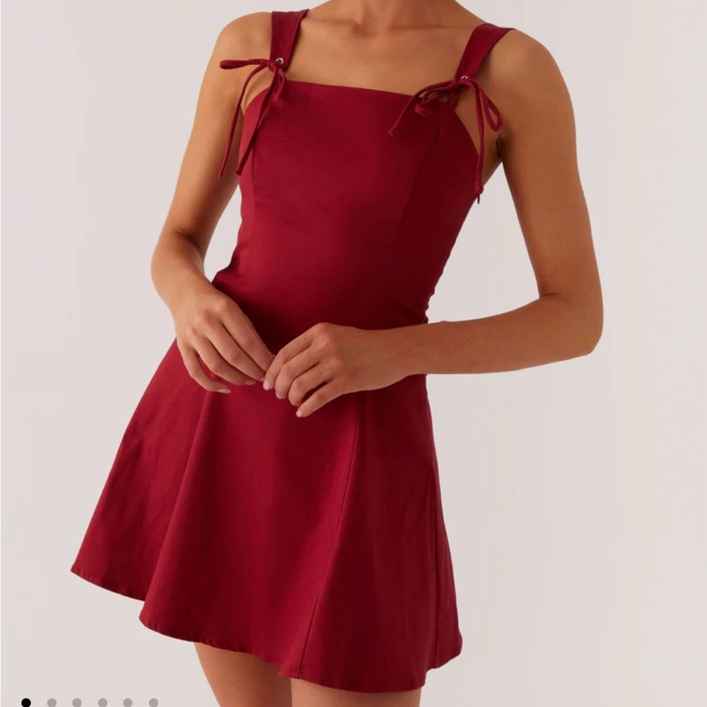 Peppermayo Jamaya Tie mini dress Res